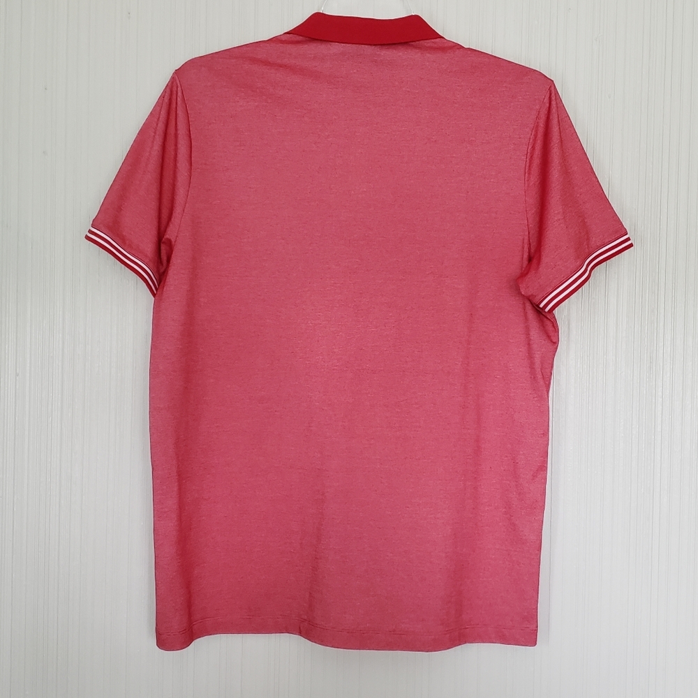 Perry Ellis Men's Red Polo Shirt, Sz XL - Picture 2 of 8